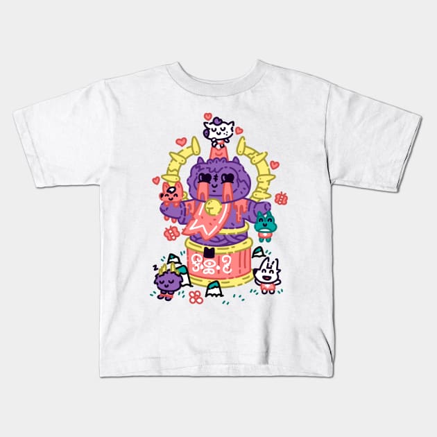 A cute little cult Kids T-Shirt by evasinmas